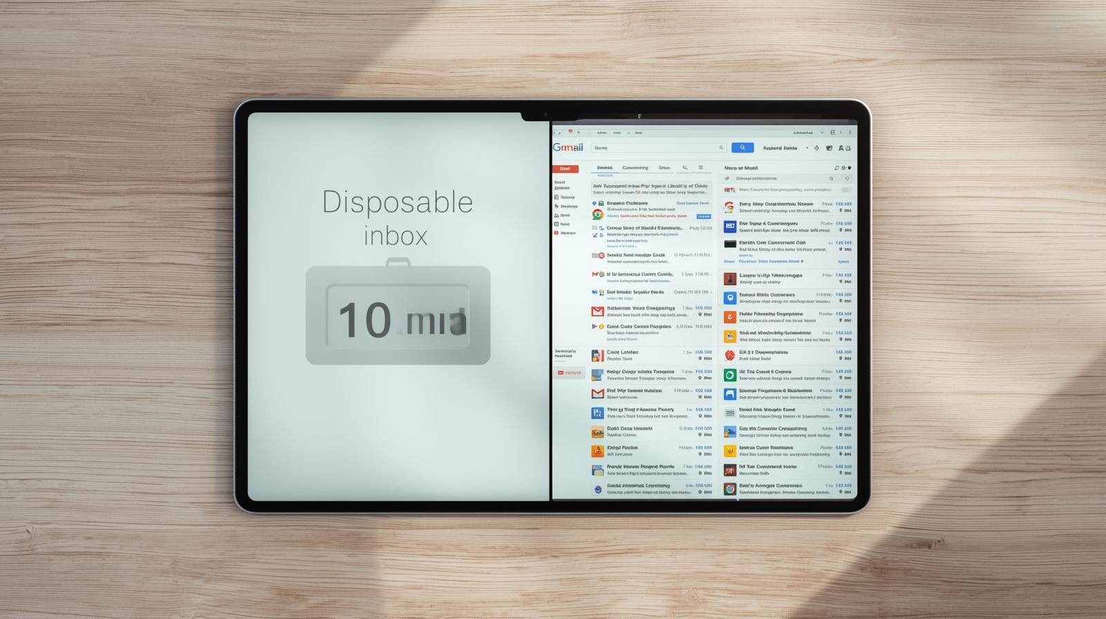 Temporary Email vs Gmail: The No-Fluff Guide to Picking the Right Inbox